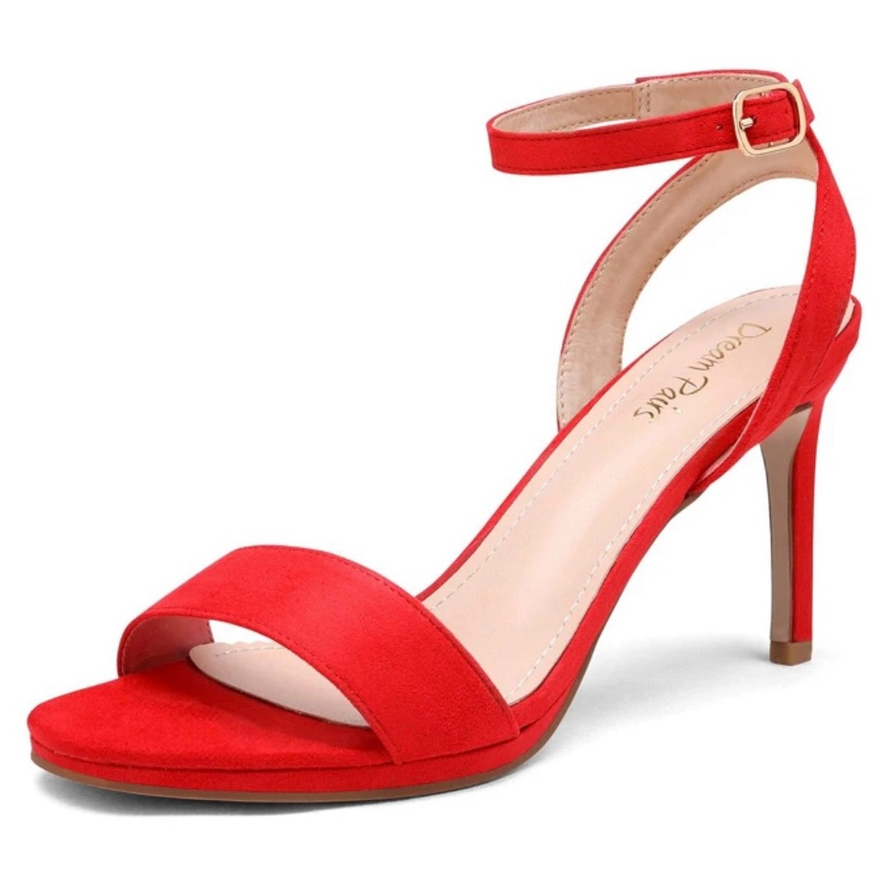 Dream Pairs Women's Red Sandals size 7 NEW NEVER WORN